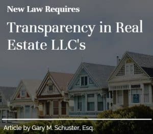 New law requires transparency in real estate LLCs